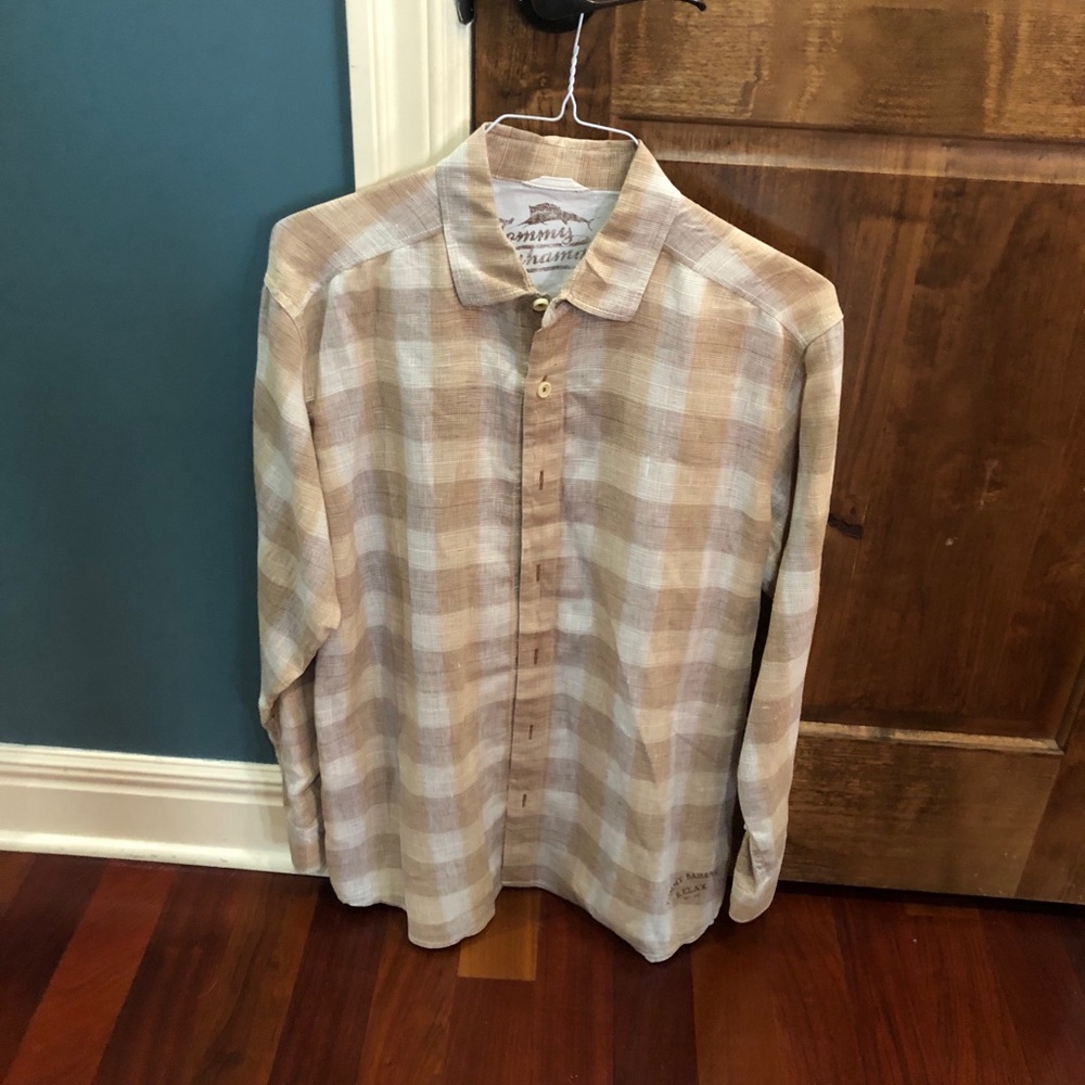 Tommy Bahama Linen button down shirt
